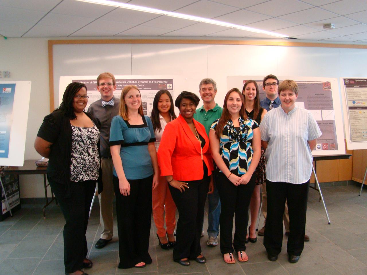 Group photo of Summer reu 2013 participants